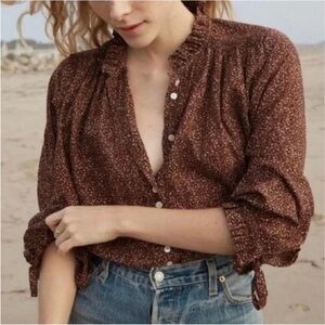 Doen Rose Blouse Top XS